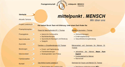 Desktop Screenshot of mitte-mensch.de